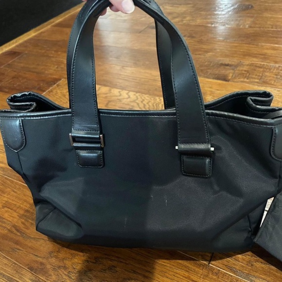 TUMI Nylon and Leather Travel Satchel - Picture 3 of 10